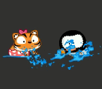 Pool Playing Plushies