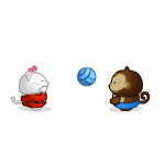 Summer Ball Playing Friends