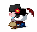 Charles and Eliza Taking a Stroll