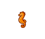 Tangerine Seahorse