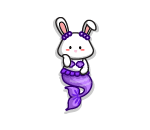 Merbunny Wall Decal