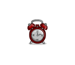 Red Alarm Clock