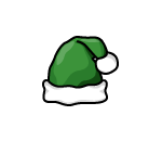 Green Santa Hat