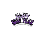 Purple New Years Headband