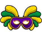 Fancy Feather Mask