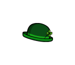 Green Derby Hat