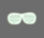 Glowing Shutter Shades