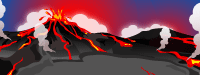Scorching Volcano