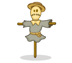 Rocking Scarecrow
