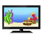 Plasma Screen Aquarium