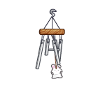 Bunnitastic Windchime