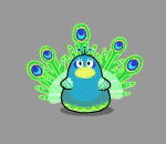 Rocking Peacock Plushie