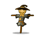 Swaying Scarecrow Doll