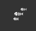 Spooky Skeleton Fish