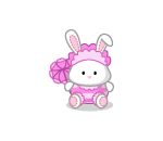 Retro Bees Knees Bunny