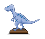 Blusaurus Figurine