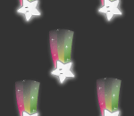 Rainbow Shooting Stars