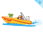 Summer Parasail Boat