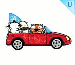 Car Ride with Friends