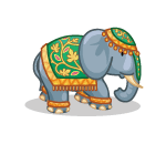 Exotic Palace Elephant