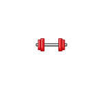 Red Dumbbell