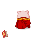 Mingma the Monk Walking Away