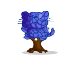 Sapphire Kitty Topiary