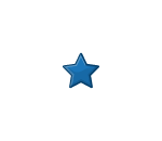 Medium Patriotic Paper Star