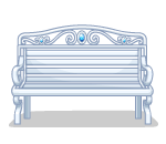 Sapphire Silver Bench