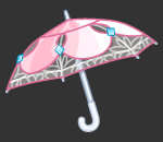 Delicate Sapphire Parasol