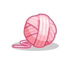 Thumbelinas Pink Yarnball