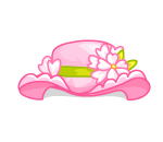 Thumbelinas Flowery Hat