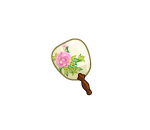 Flowery Chinese Fan