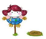 Friendly Kitty Scarecrow