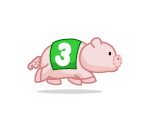 Hog Race Petunia the Pig