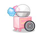 Fluffy Cotton Candy Machine