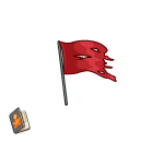 Ragged Royal Red Flag