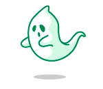 Oddly Green Ghost