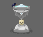 Graveyards Eternal Birdbath