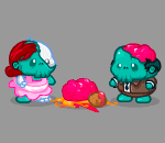 Romantic Zombie Couple