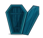 Graveyard Empty Coffin