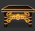 Dark Rooms Neon Table