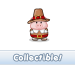 Piggie Pilgrim November Plushie
