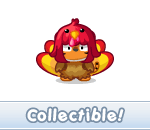 Tiger Turkey November Plushie