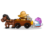 Syrup Collectors Wagon