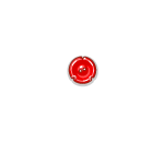 Sweet Red Round Button
