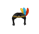 Plushie-Sized Native American Wig