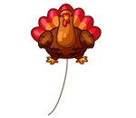 Super-Sized Turkey Balloon