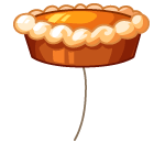 Super-Sized Pumpkin Pie Balloon