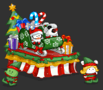 Santas Enchanted Christmas Float